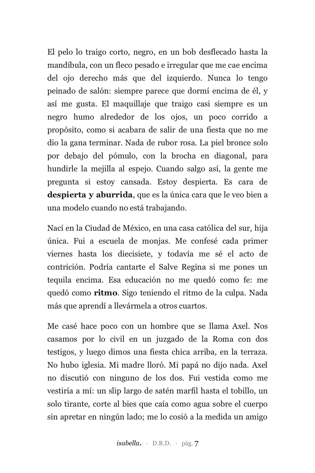 Isabella — Territorio Disputado · Diario · Temporada 1 — Vista previa 2