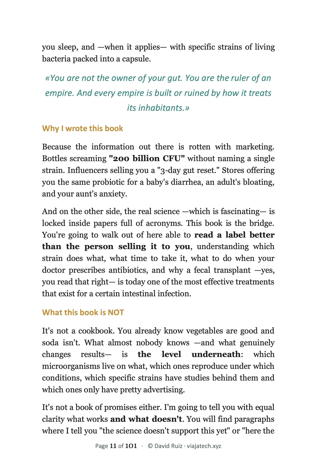 The Invisible Empire — Probiotics and Prebiotics: A Practical Guide to Your Microbiota · edición en inglés — Vista previa 2