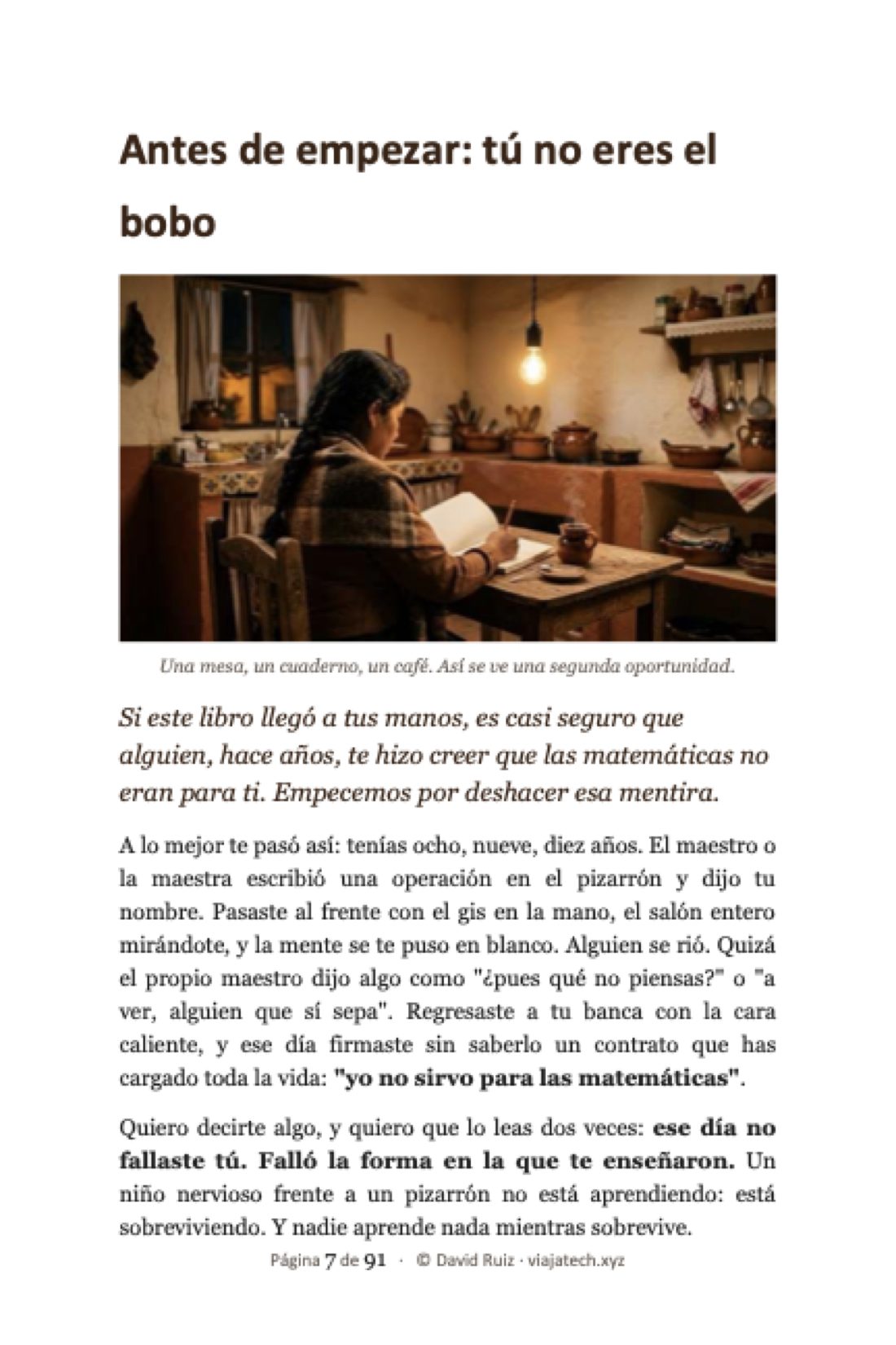 Matemáticas para Bobos — Las cuentas de la vida diaria, sin miedo y sin regaños — Vista previa 1